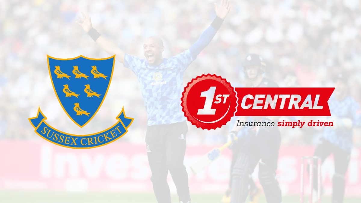 Sussex Cricket extends partnership with 1st Central for three years