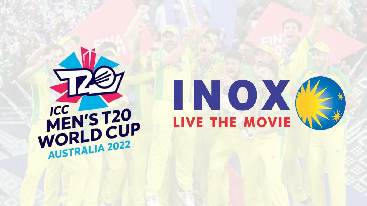 INOX to broadcast ICC Mens T20 World Cup 2022 matches in cinema theatres SportsMint Media