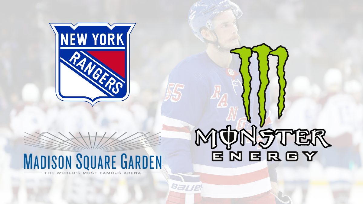 Monster Energy becomes energy drink partner of New York Rangers