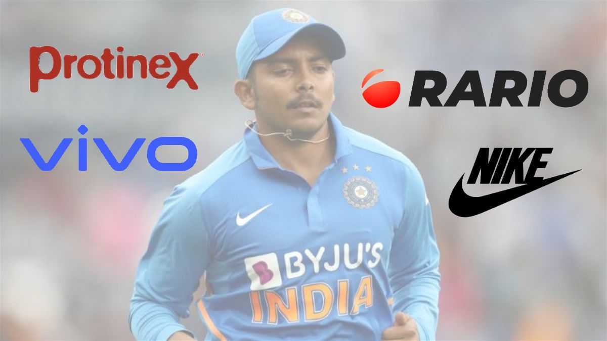 Happy Birthday Prithvi Shaw_ A look at the young opener’s net worth and endorsements
