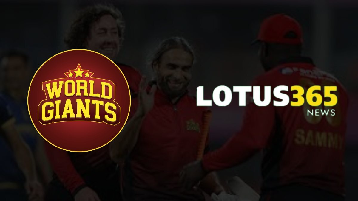 World Giants strike sponsorship association with Lotus365
