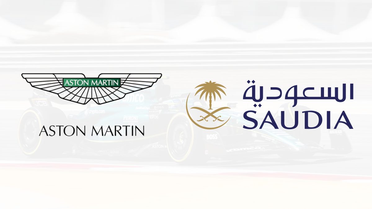 Aston Martin Formula 1 name SAUDIA as official global airline partner