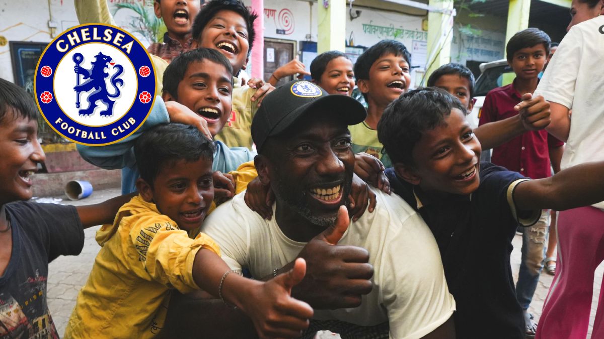 Chelsea legend Jimmy Floyd Hasselbaink visits Mumbai; could be the beginning of several more ventures by the Blues in India