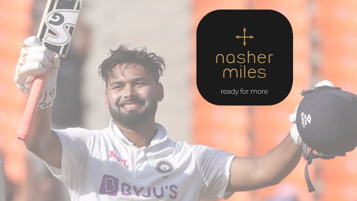 Nasher Miles names Rishabh Pant as its brand ambassador