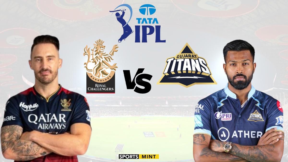 IPL 2023 RCB vs GT: Match preview, head-to-head and streaming details