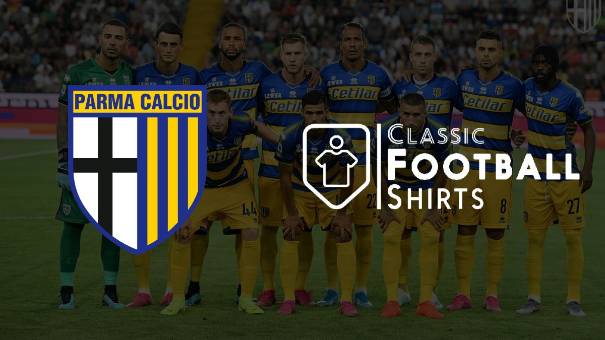 Parma Calcio 1913 net a partnership with Classic Football Shirts for remainder of 2023/24 season