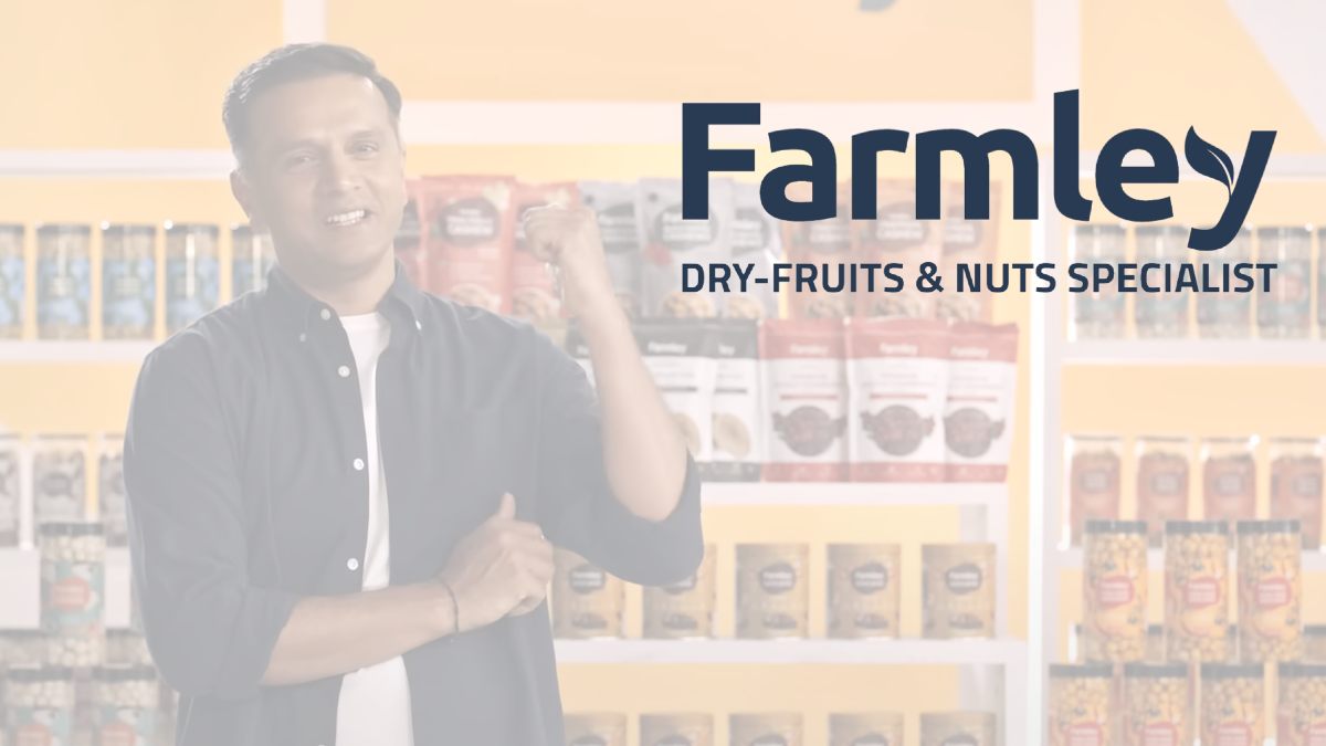 Farmley unveils new ad campaign featuring brand ambassador Rahul Dravid
