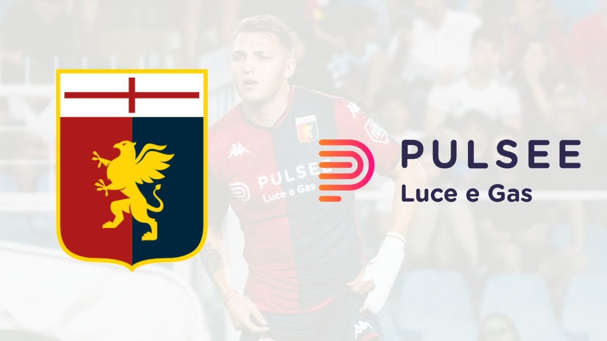 Genoa CFC name Pulsee Luce e Gas as front jersey sponsor for two seasons