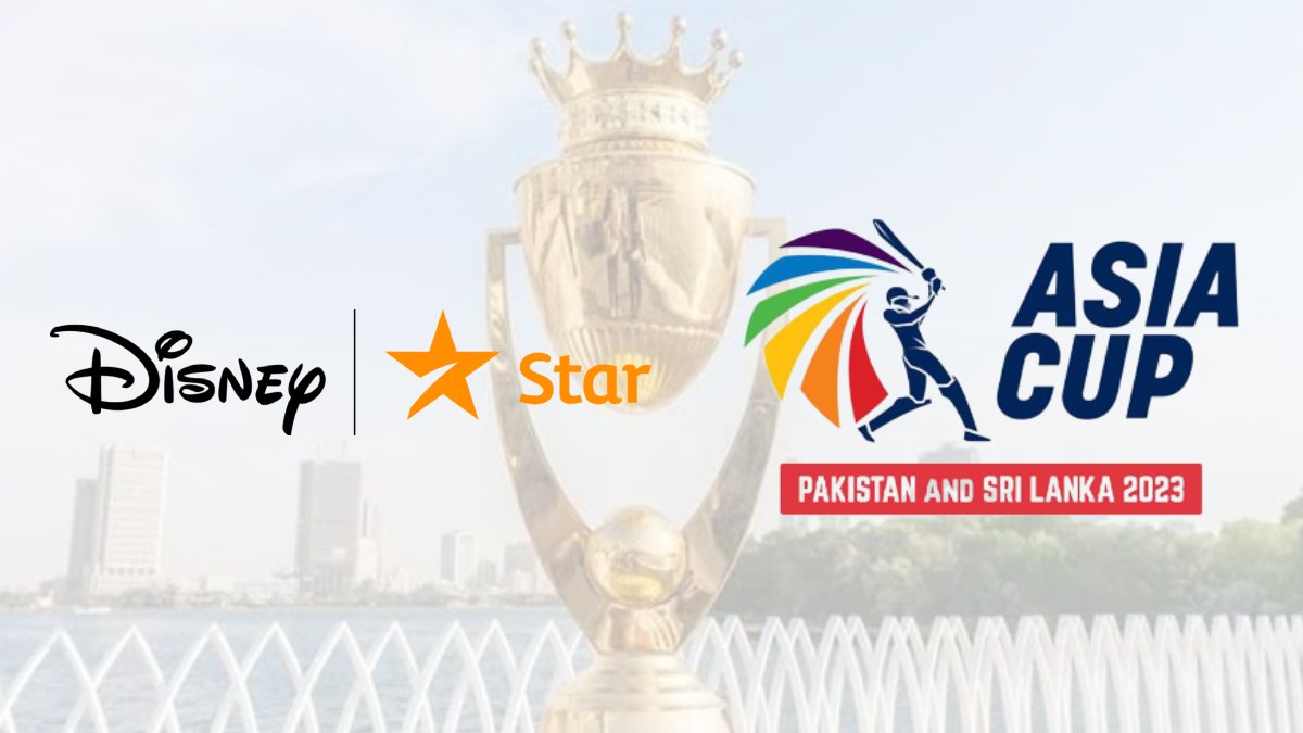 Disney Star ropes in nine sponsors for upcoming Asia Cup 2023
