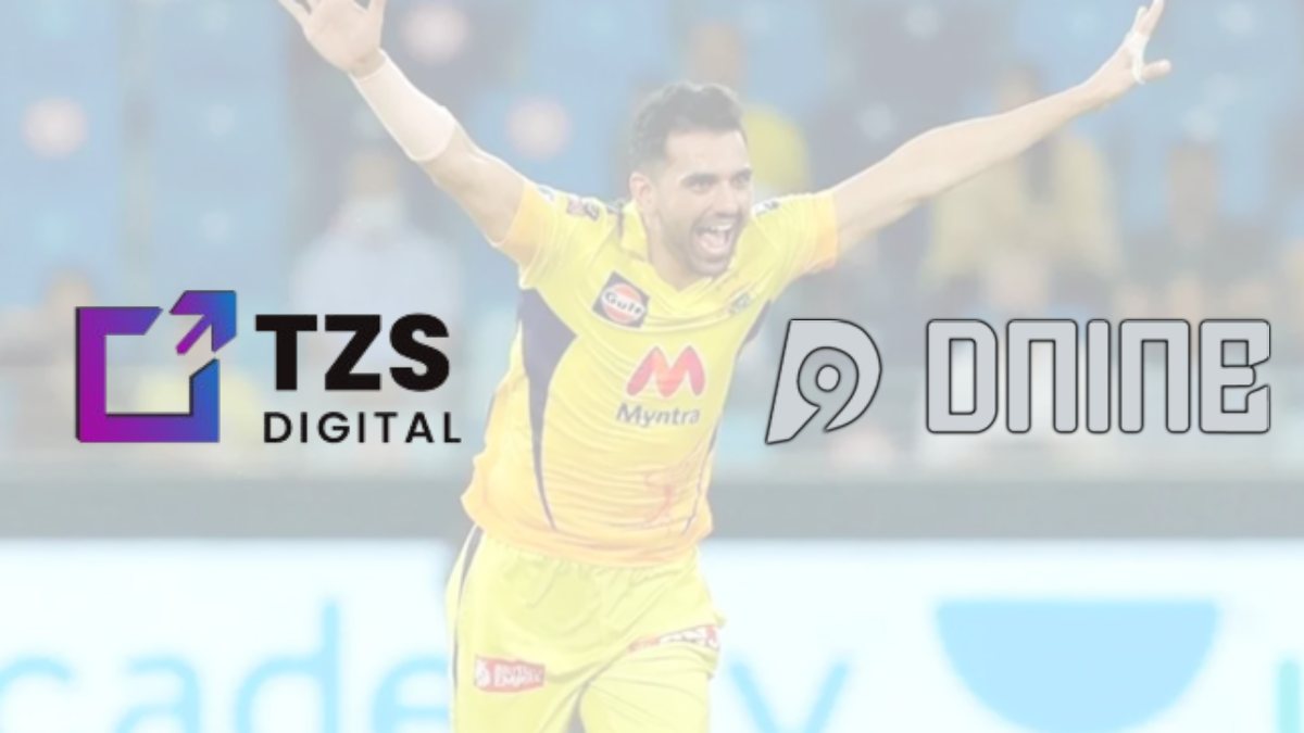 Deepak Chahar’s signature sports brand DNINE collaborates with TZS Digital