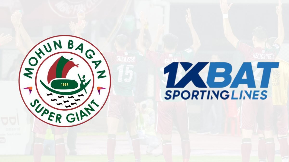 Mohun Bagan Super Giant onboard 1XBat Sporting Lines as principal partner
