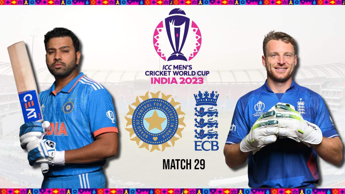 ICC Men’s Cricket World Cup 2023 India vs England: Match preview, head-to-head and streaming details