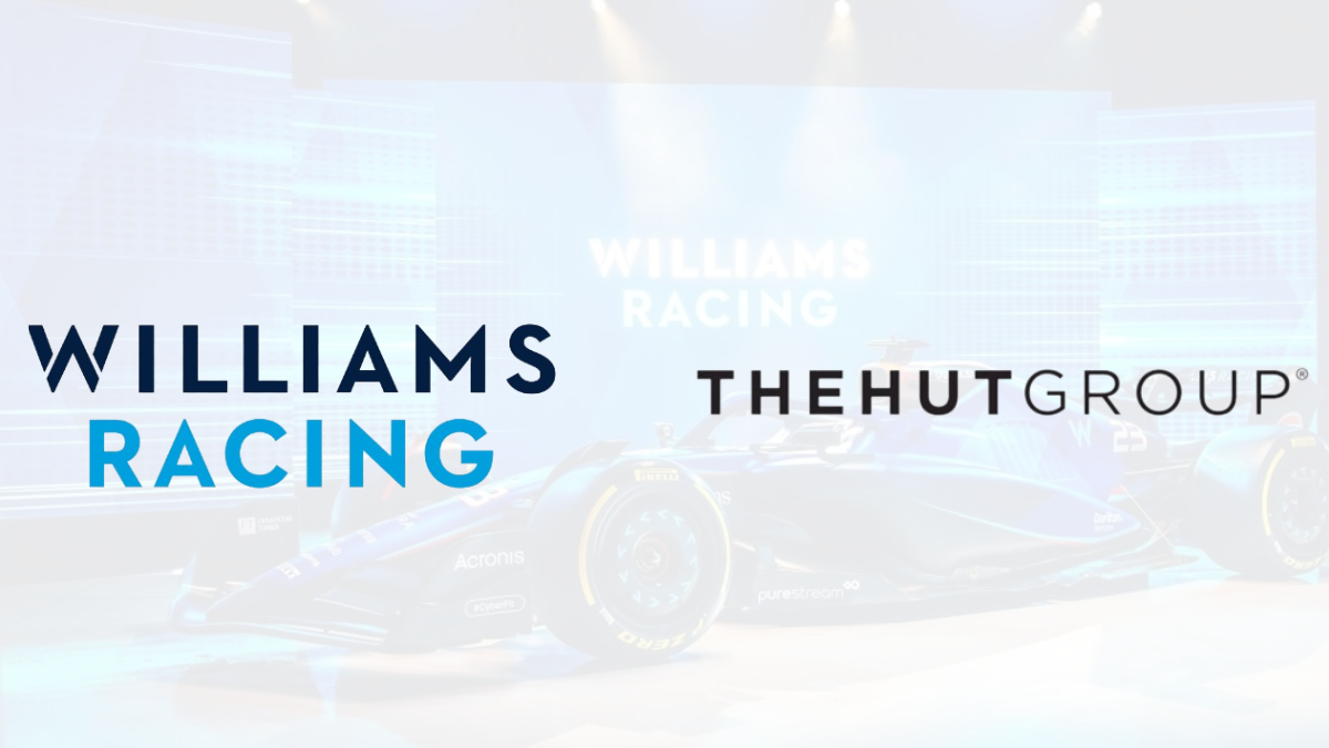 Williams Racing signs the dotted lines with THG 