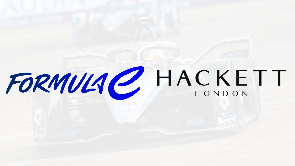 Formula E obtains new sponsorship pact with Hackett London