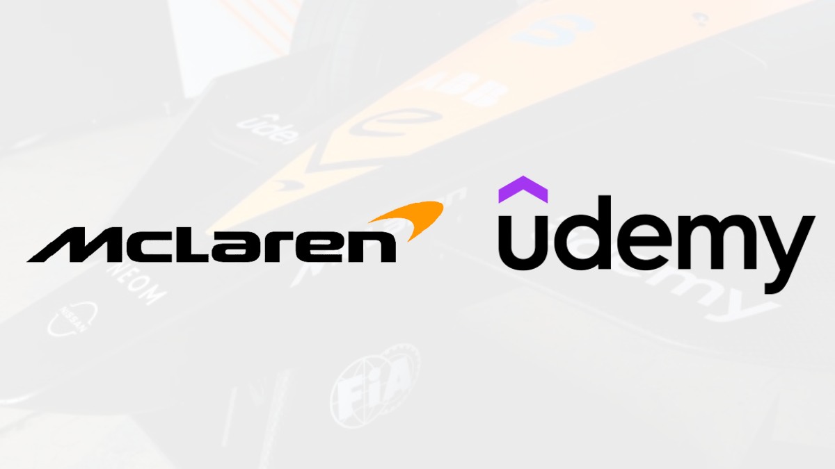 McLaren Racing, Udemy forge multi-year association