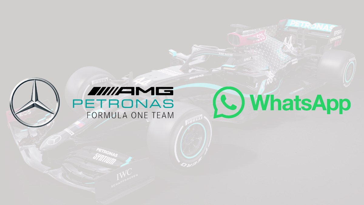 WhatsApp unveils maiden sporting partnership with Mercedes-AMG PETRONAS F1 Team
