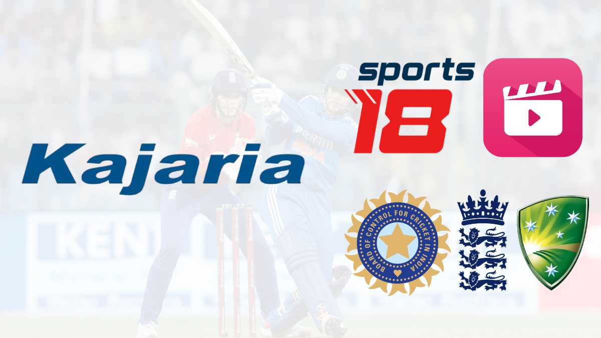 Viacom18 Sports onboards Kajaria Ceramics as co-presenting partner for India women's series against England and Australia