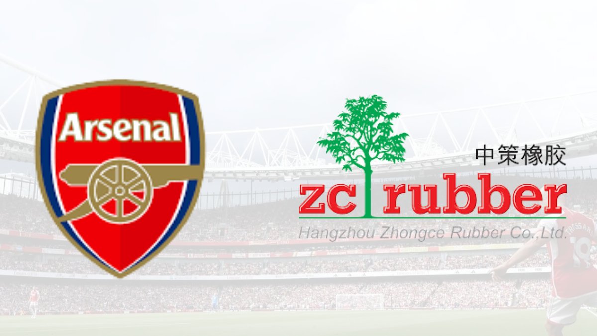 ZC Rubber arrives at Emirates Stadium with Arsenal global deal 