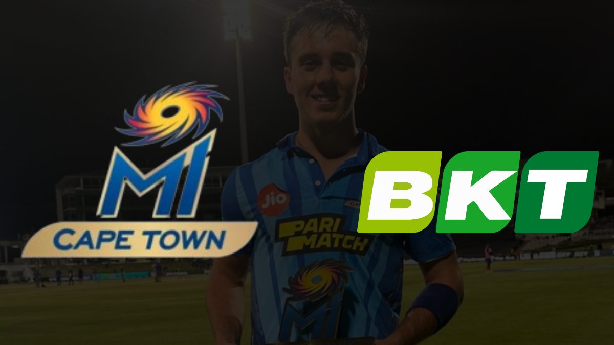 BKT Tires prolongs its innings with MI Cape Town for yet another season