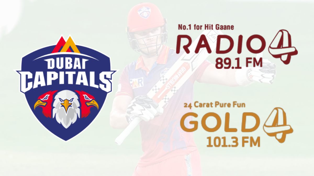 Radio 89.1 FM and Gold 101.3 FM becomes newest addition to Dubai Capitals' sponsorship roster