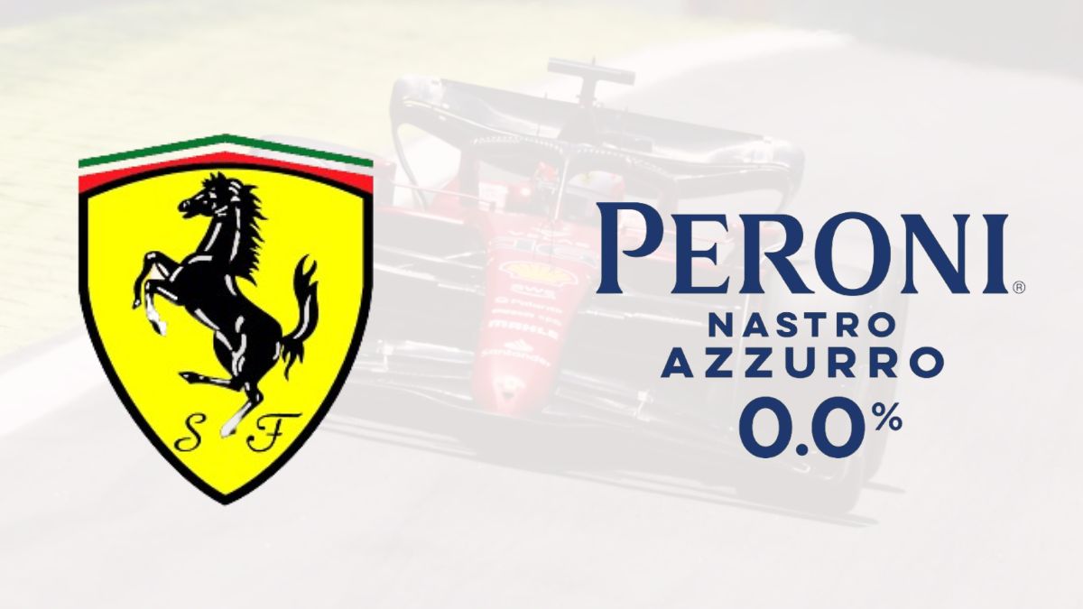 Peroni Nastro Azzurro 0.0% becomes latest addition to Scuderia Ferarri's sponsorship portfolio