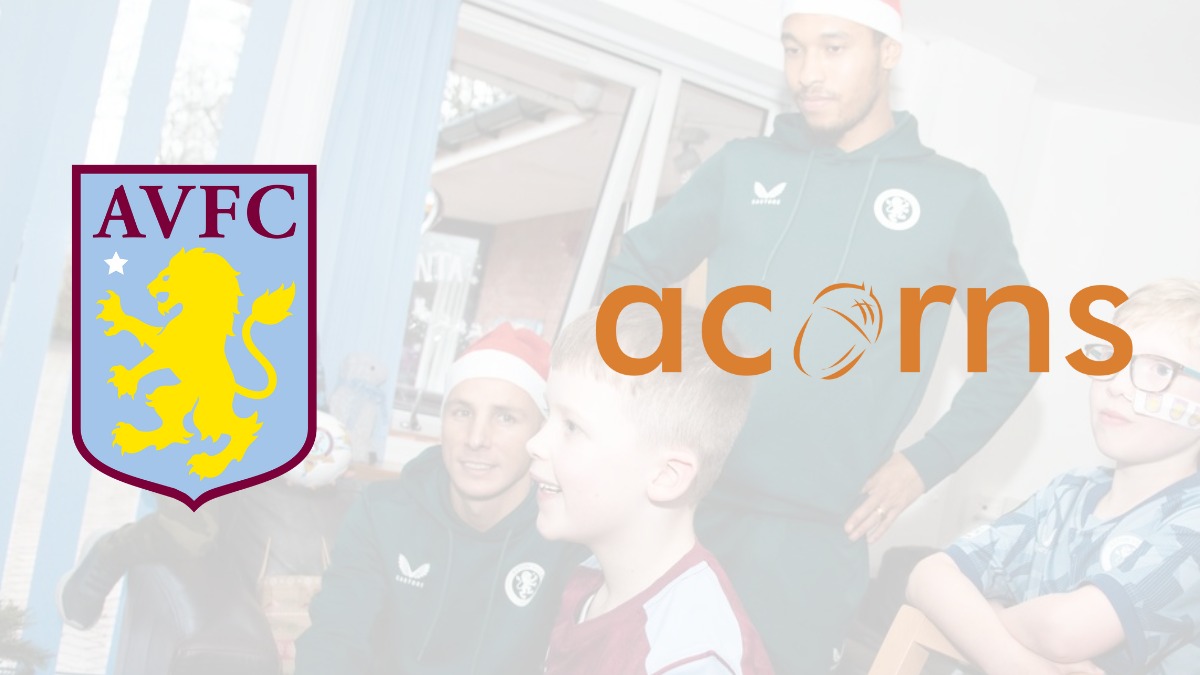 Aston Villa to wear Acorns logo for Europa Conference clash