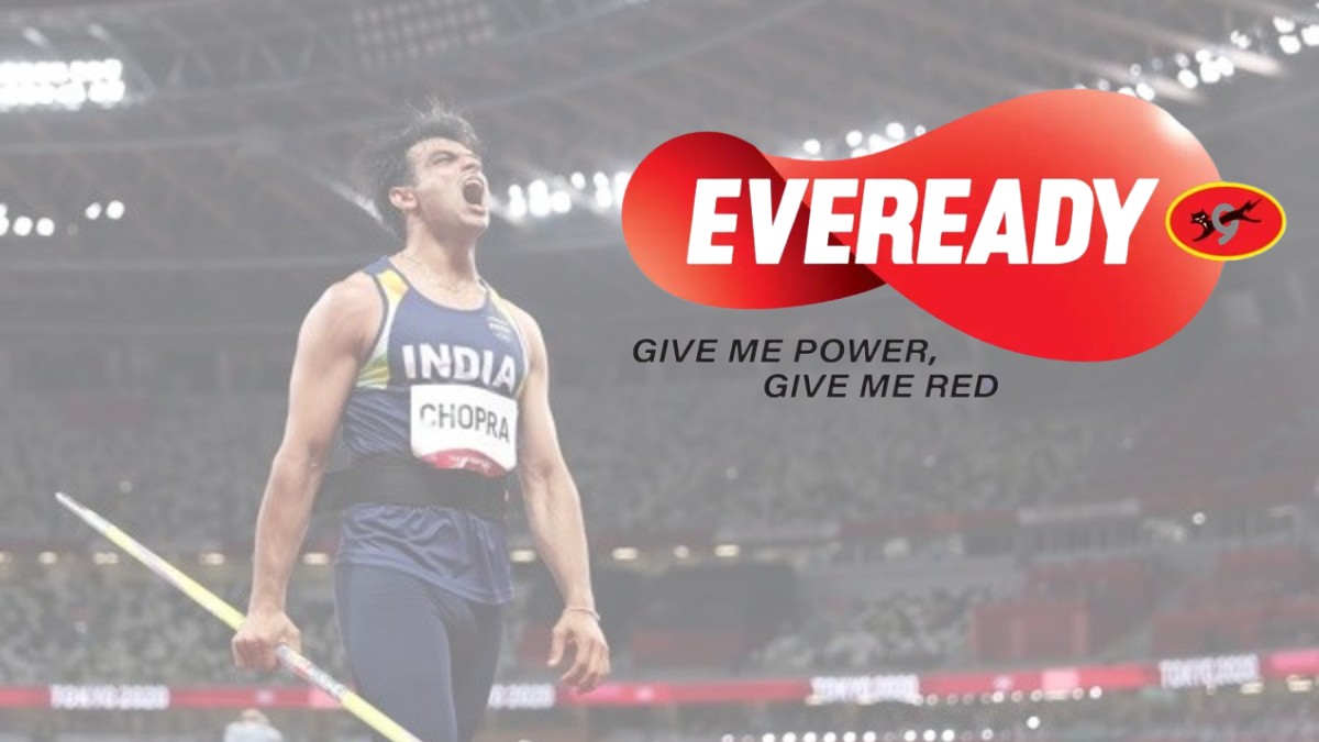Neeraj Chopra powers Eveready as brand ambassador
