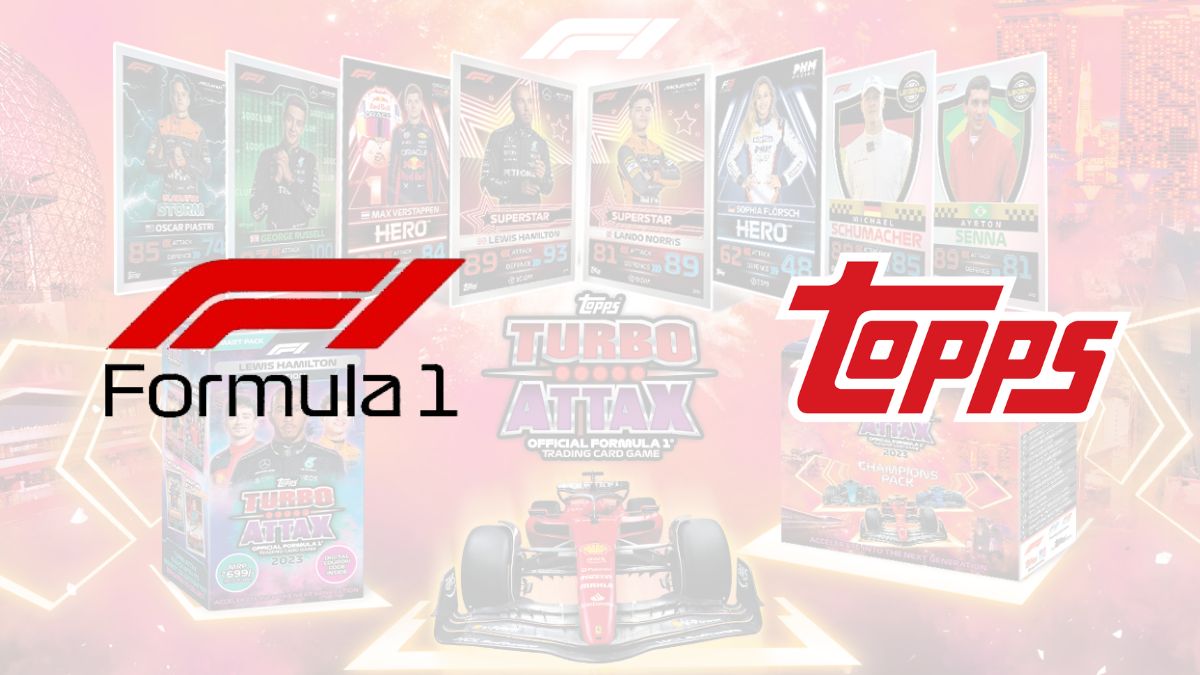 Formula 1 extends partnership with trading card giant Topps