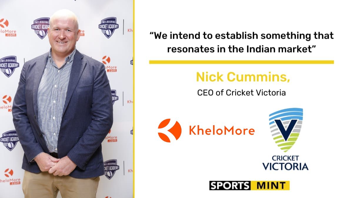 EXCLUSIVE: We intend to establish something that resonates in the Indian market - Nick Cummins, CEO of Cricket Victoria