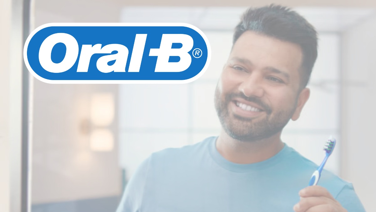 Rohit Sharma bats for oral health with Oral-B