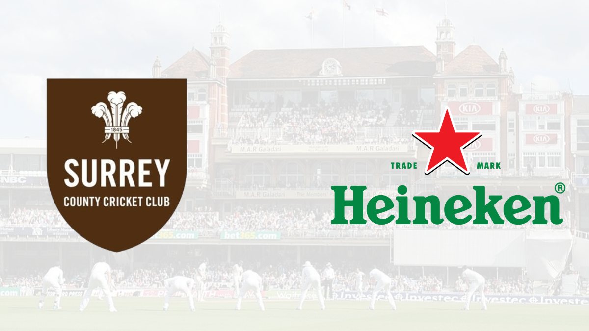 Surrey County Cricket Club kicks off ties with Heineken