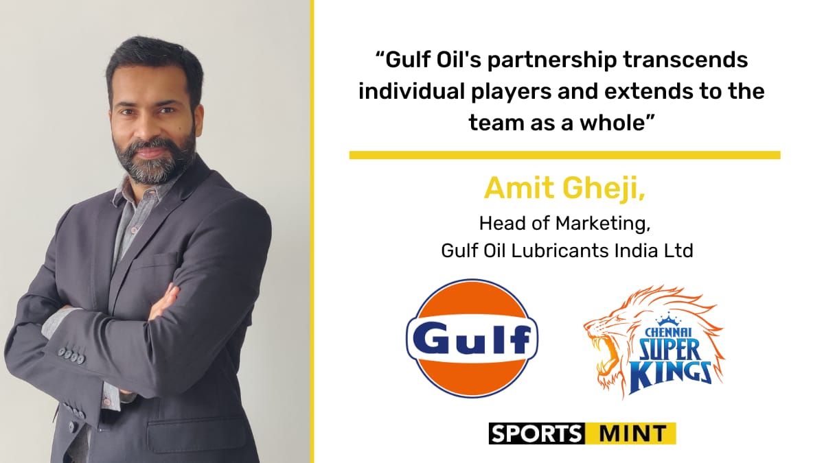 EXCLUSIVE: Gulf Oil's partnership transcends individual players and extends to the team as a whole - Amit Gheji, Head of Marketing, Gulf Oil Lubricants India Ltd