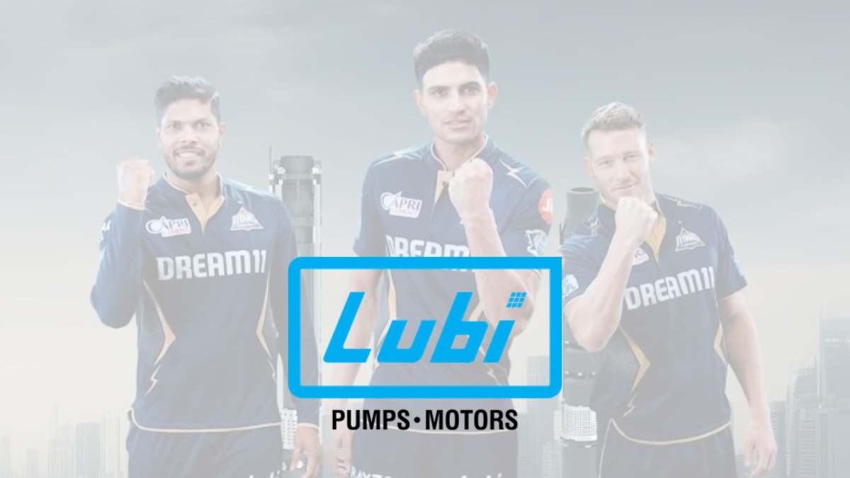 Lubi Pumps leverages scientific formula F=MA for ad campaign featuring Gujarat Titans players
