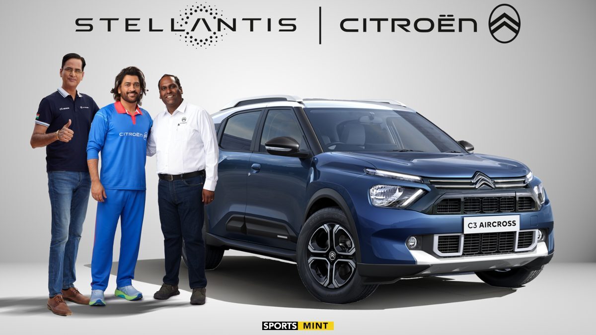 MS Dhoni takes the wheel as brand ambassador for Citroën India