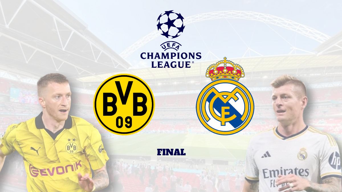 UEFA Champions League Final Borussia Dortmund vs Real Madrid: Match ...
