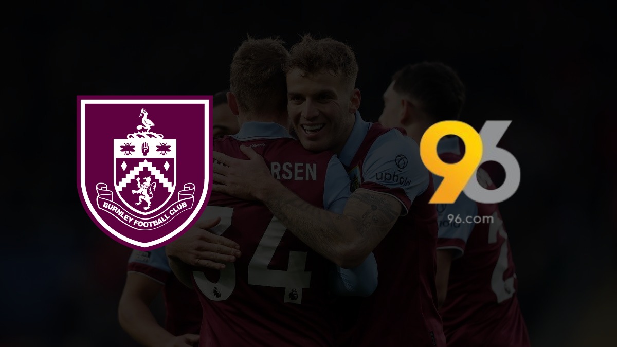 Burnley FC secure record-breaking shirt sponsorship with 96.com