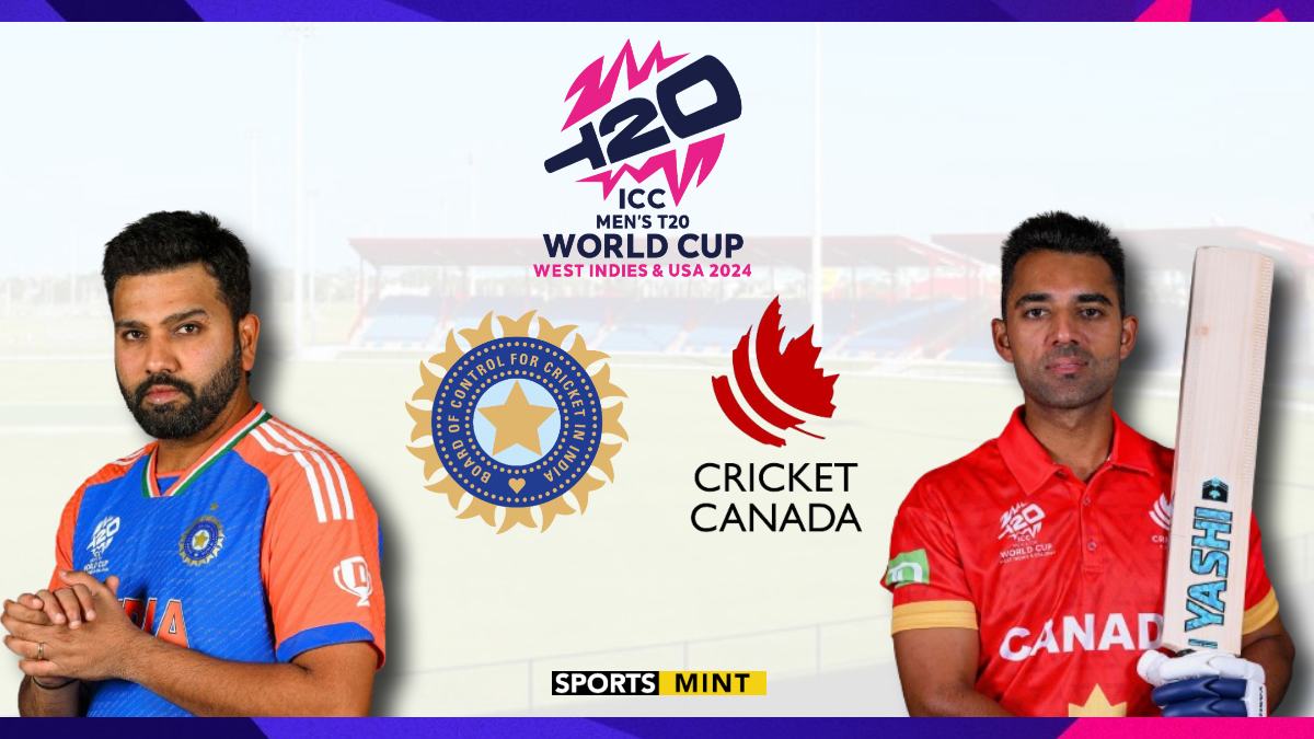 ICC Men’s T20 World Cup 2024 India vs Canada: Match preview, head-to-head and streaming details