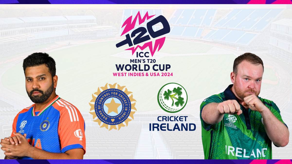 ICC Men’s T20 World Cup 2024 India vs Ireland: Match preview, head-to-head and streaming details