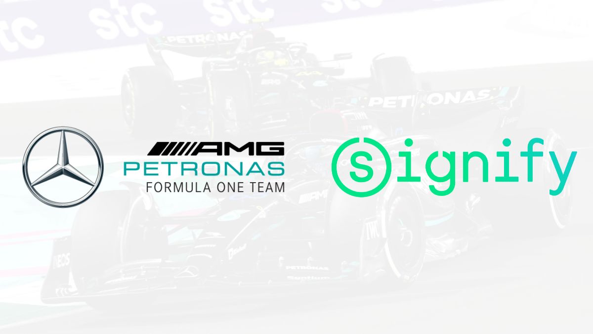 Mercedes-AMG PETRONAS focuses on sustainability in new pact with Signify